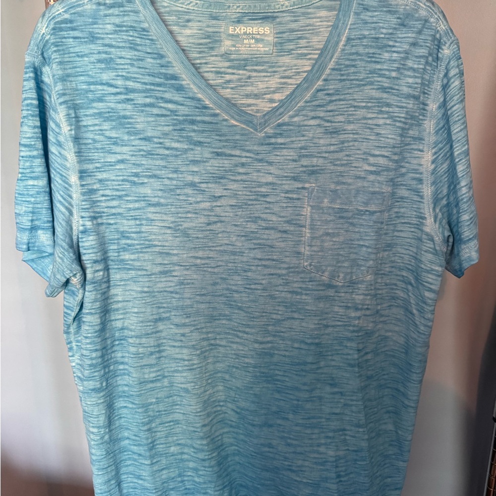 Express Blue Short Sleeve Tee